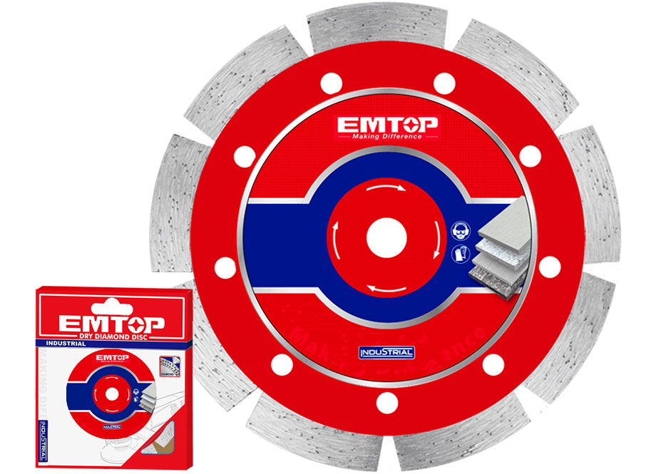 DIAMOND DISC CONCRETE GRINDER CONCRETE 230MM 10MM EMTOP Millasur diamond-disc-concrete-grinder-concrete-230mm-10mm-emtop-millasur